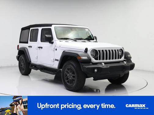 White 2024 Jeep Wrangler Sport S