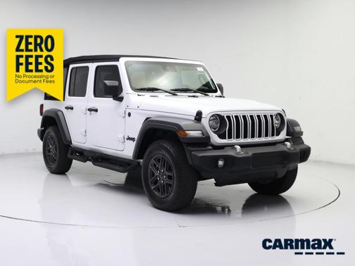 White 2024 Jeep Wrangler Sport S