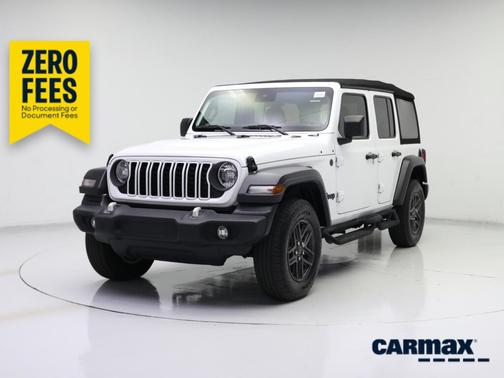 White 2024 Jeep Wrangler Sport S