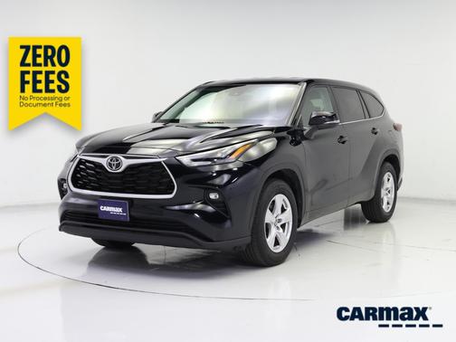 Black 2025 Toyota Highlander LE