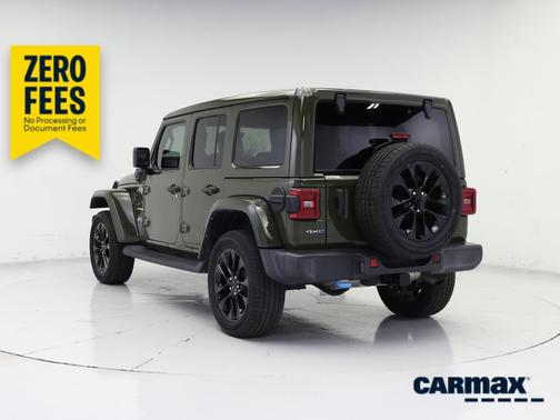 Green 2023 Jeep Wrangler 4xe Unlimited Sahara
