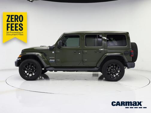 Green 2023 Jeep Wrangler 4xe Unlimited Sahara