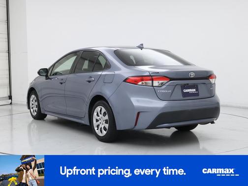 Blue 2020 Toyota Corolla LE