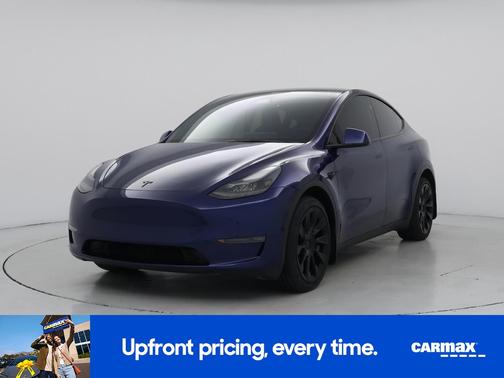 Blue 2024 Tesla Model Y Long Range