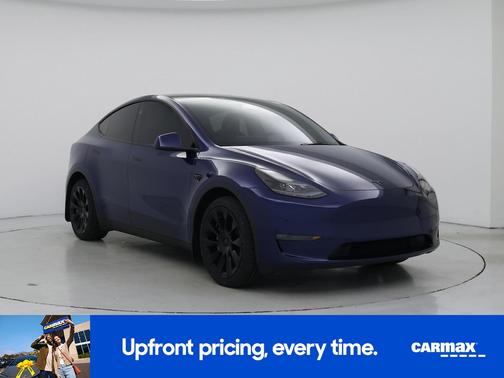 Blue 2024 Tesla Model Y Long Range