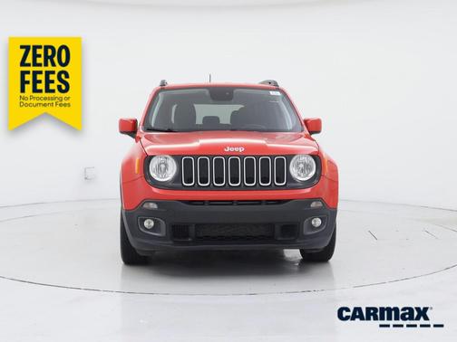 Red 2018 Jeep Renegade Latitude