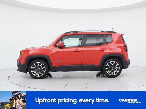 Red 2018 Jeep Renegade Latitude