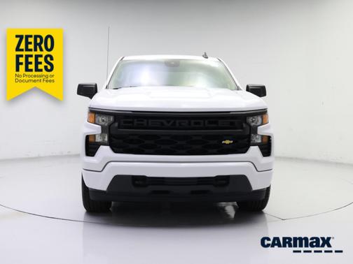 White 2022 Chevrolet Silverado 1500 Custom