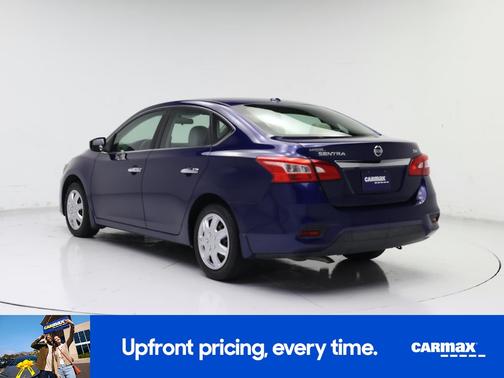 Blue 2017 Nissan Sentra SV