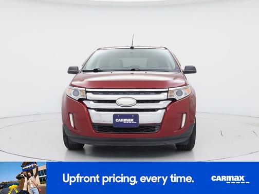 Red 2014 Ford Edge SEL