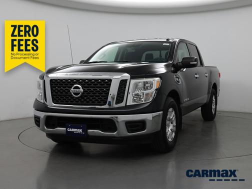 Black 2017 Nissan Titan SV