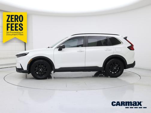 White 2023 Honda CR-V Hybrid Sport