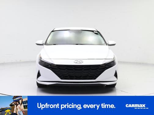 White 2023 Hyundai ELANTRA HEV Blue