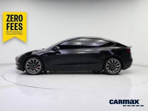 Black 2021 Tesla Model 3 Performance