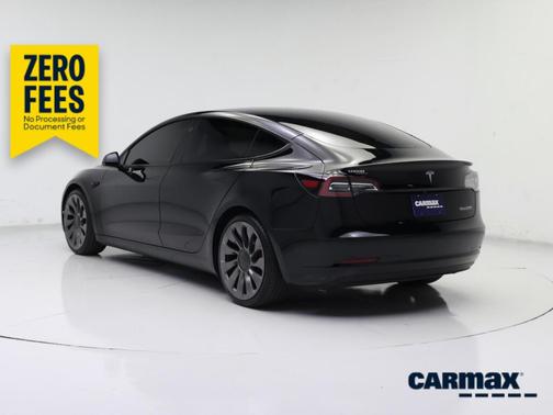 Black 2021 Tesla Model 3 Performance