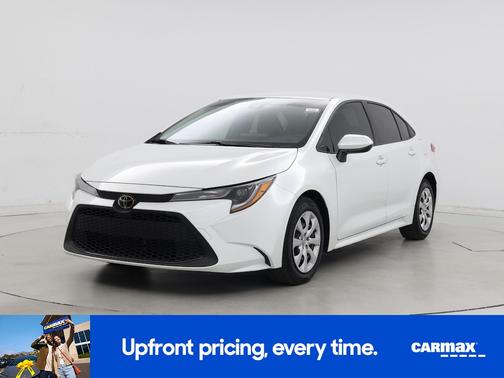 White 2022 Toyota Corolla LE