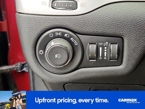 Red 2016 Jeep Cherokee Limited