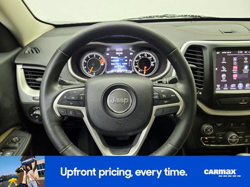 Red 2016 Jeep Cherokee Limited