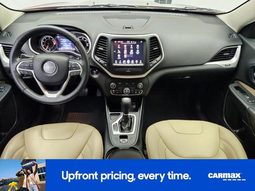 Red 2016 Jeep Cherokee Limited