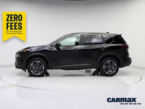 Black 2025 Nissan Rogue SV
