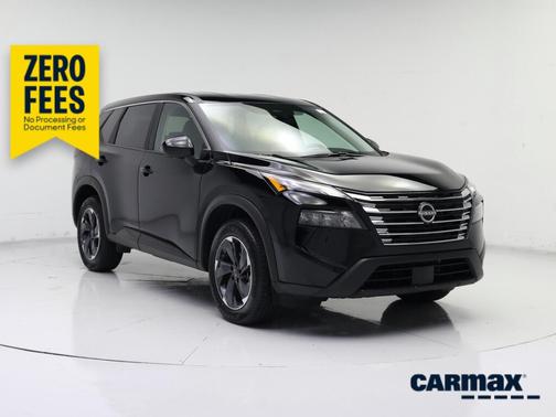Black 2025 Nissan Rogue SV