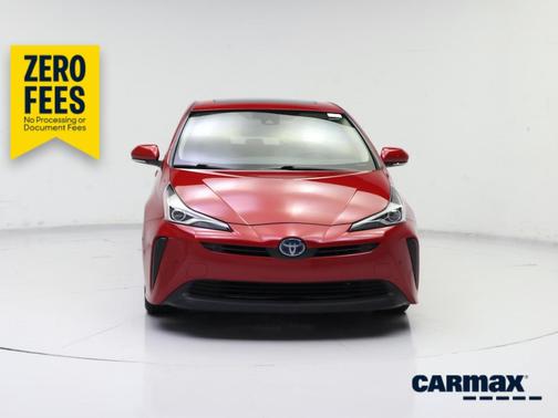 Red 2021 Toyota Prius XLE