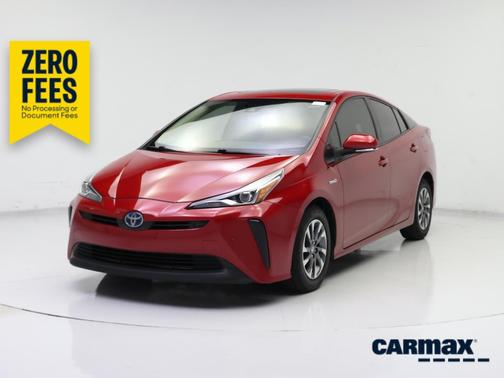 Red 2021 Toyota Prius XLE