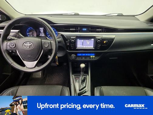 Black 2016 Toyota Corolla S Plus
