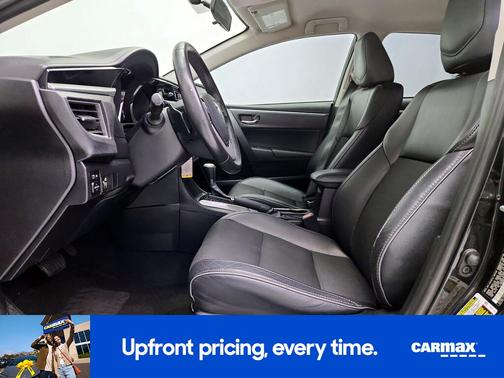 Black 2016 Toyota Corolla S Plus