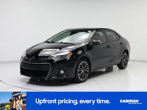 Black 2016 Toyota Corolla S Plus