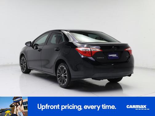 Black 2016 Toyota Corolla S Plus