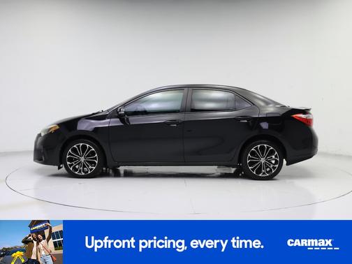 Black 2016 Toyota Corolla S Plus