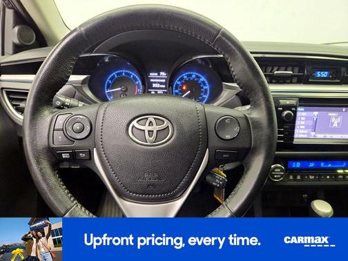 Black 2016 Toyota Corolla S Plus