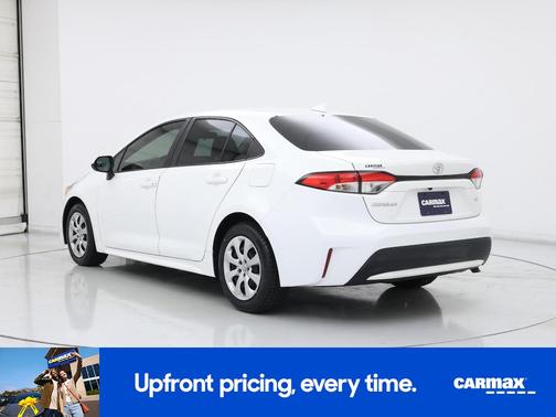 White 2021 Toyota Corolla LE