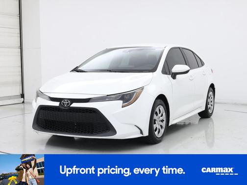 White 2021 Toyota Corolla LE