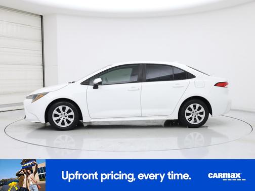 White 2021 Toyota Corolla LE