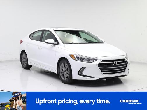White 2017 Hyundai ELANTRA Value Edition