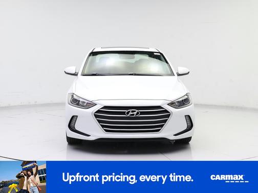 White 2017 Hyundai ELANTRA Value Edition