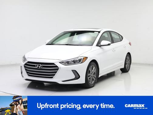 White 2017 Hyundai ELANTRA Value Edition