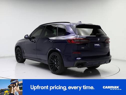 Blue 2021 BMW X5 M50i