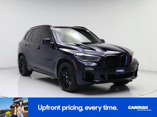 Blue 2021 BMW X5 M50i