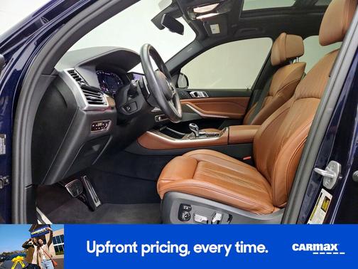 Blue 2021 BMW X5 M50i