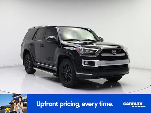 Black 2017 Toyota 4Runner Limited