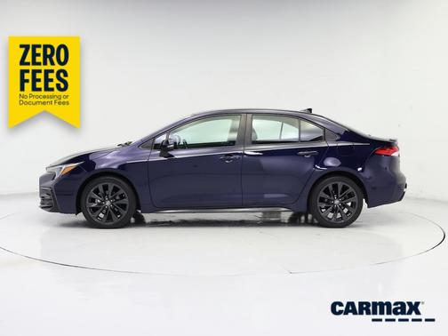 Blue 2024 Toyota Corolla SE