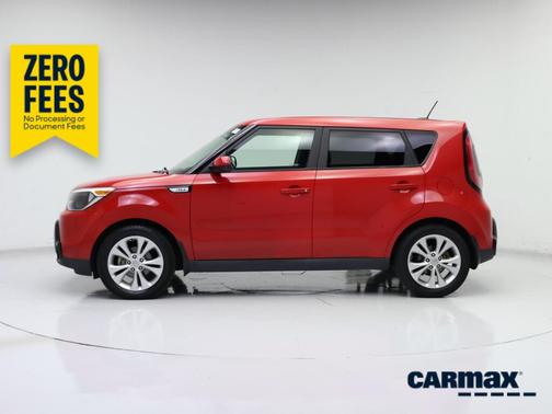 Red 2016 Kia Soul +