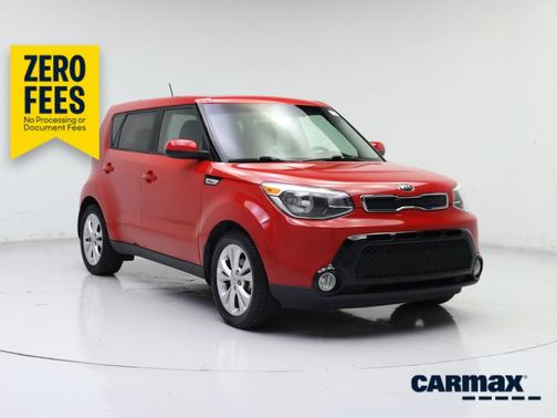 Red 2016 Kia Soul +