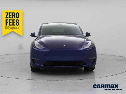 Blue 2024 Tesla Model Y Long Range