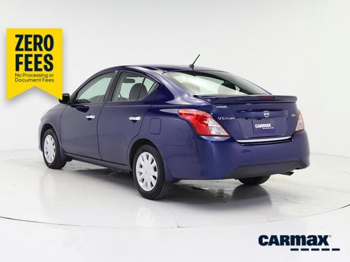 Blue 2019 Nissan Versa SV