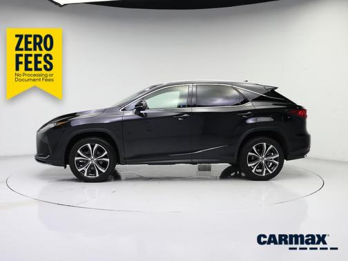 Black 2021 Lexus RX 350