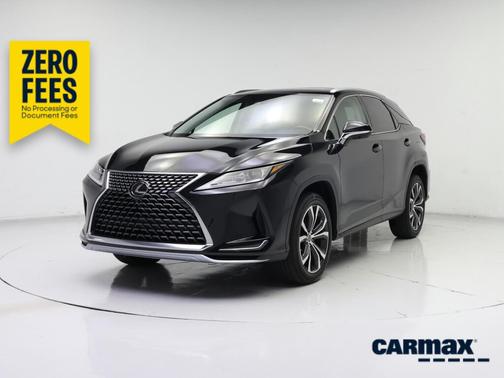 Black 2021 Lexus RX 350